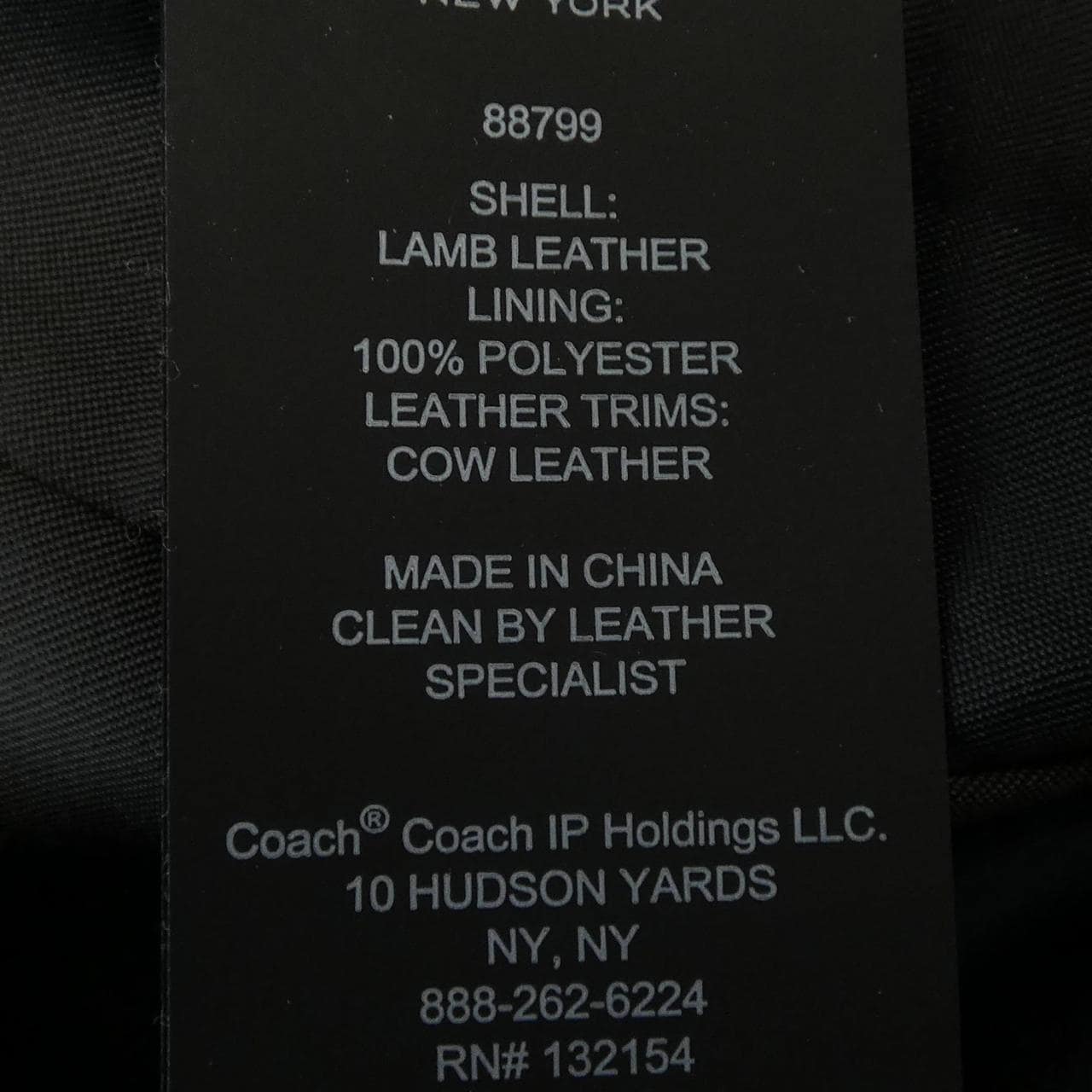 コーチ COACH レザージャケット