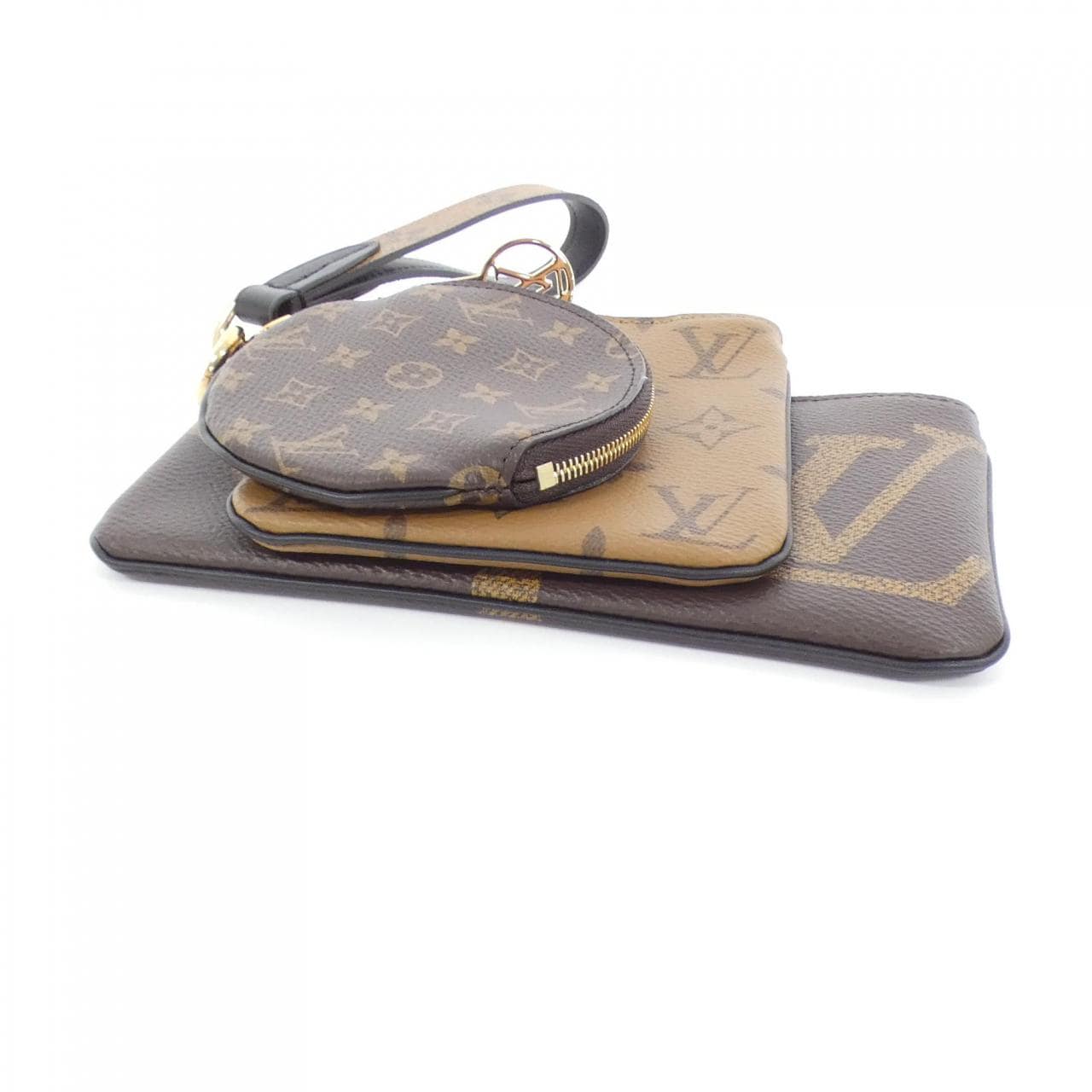 LOUIS VUITTON Monogram Pochette Trio M68756 Pouch