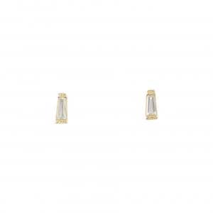 アガット ダイヤモンド ピアス 0.06CT