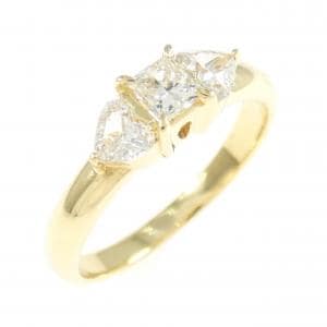 K18YG ダイヤモンド リング 0.23CT