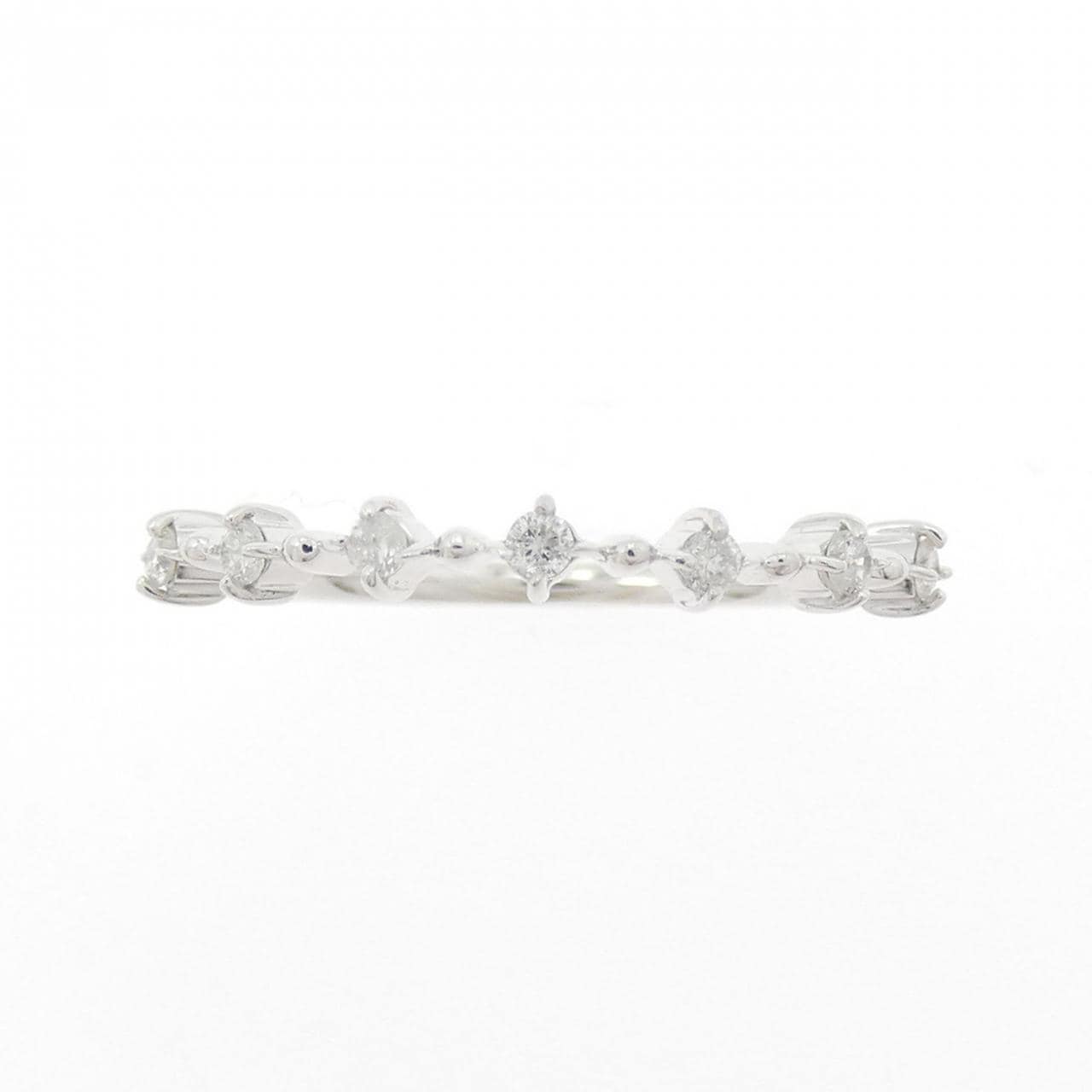 K18WG ダイヤモンド リング 0.10CT