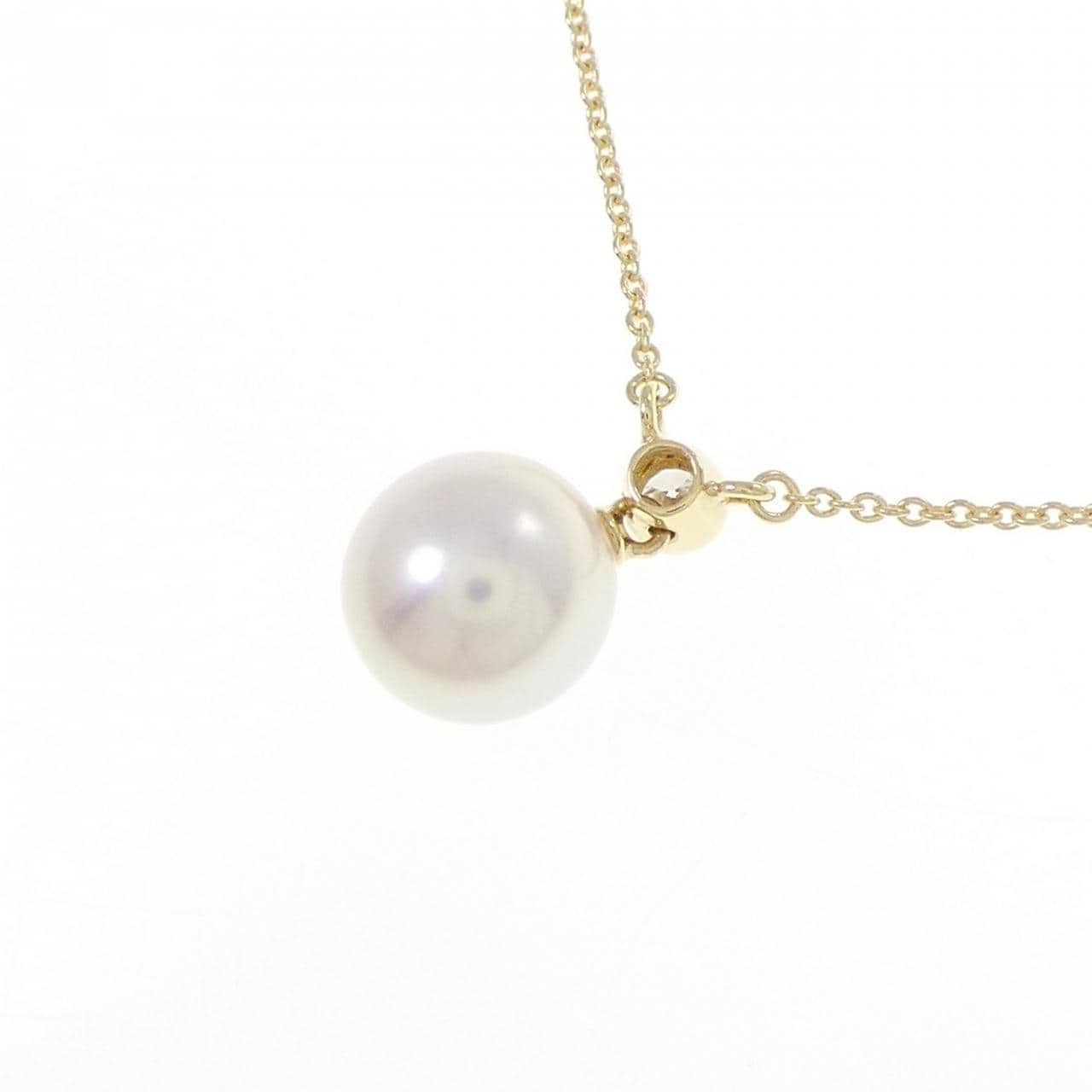 K18YG アコヤパール ネックレス 8mm