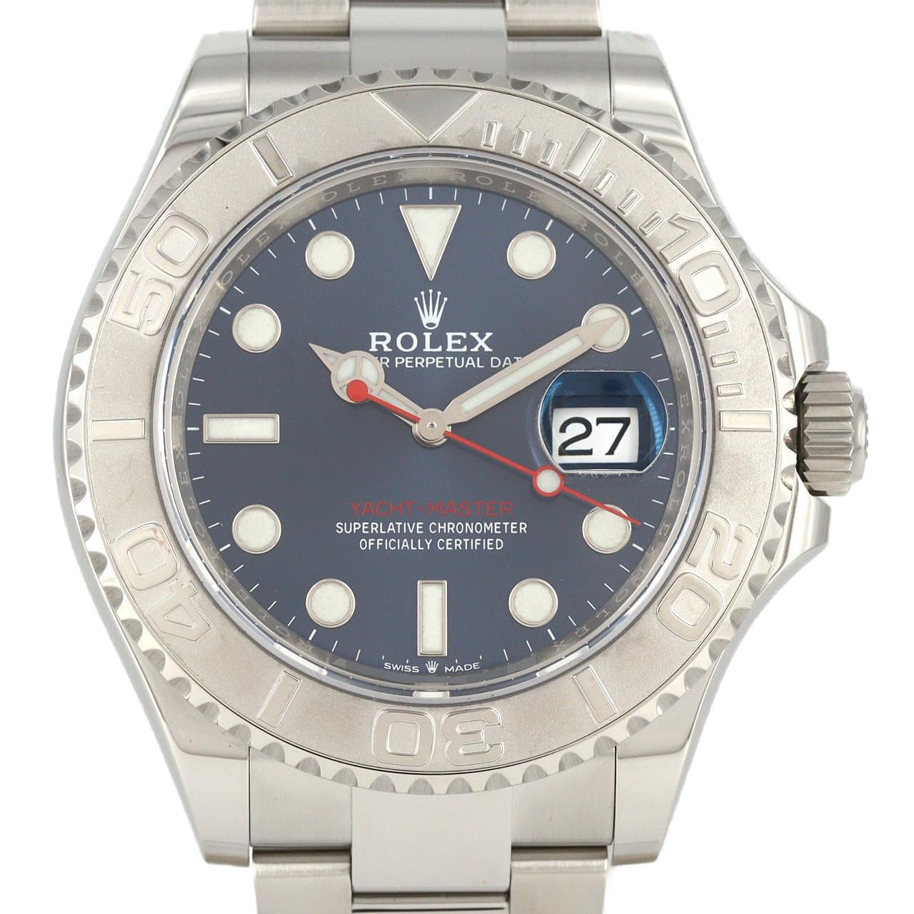 ROLEX Yacht Master 126622 SSxPT Automatic random number