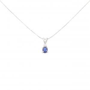 PT900/PT850 サファイヤ ネックレス 0.41CT