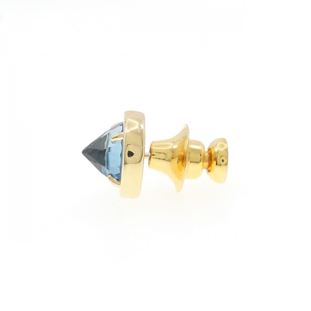 Tasaki Blue Topaz Brooch