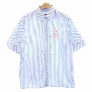 ルイヴィトン LOUIS VUITTON エンブロイダリーVUITTON HMS42WXCH S/Sシャツ