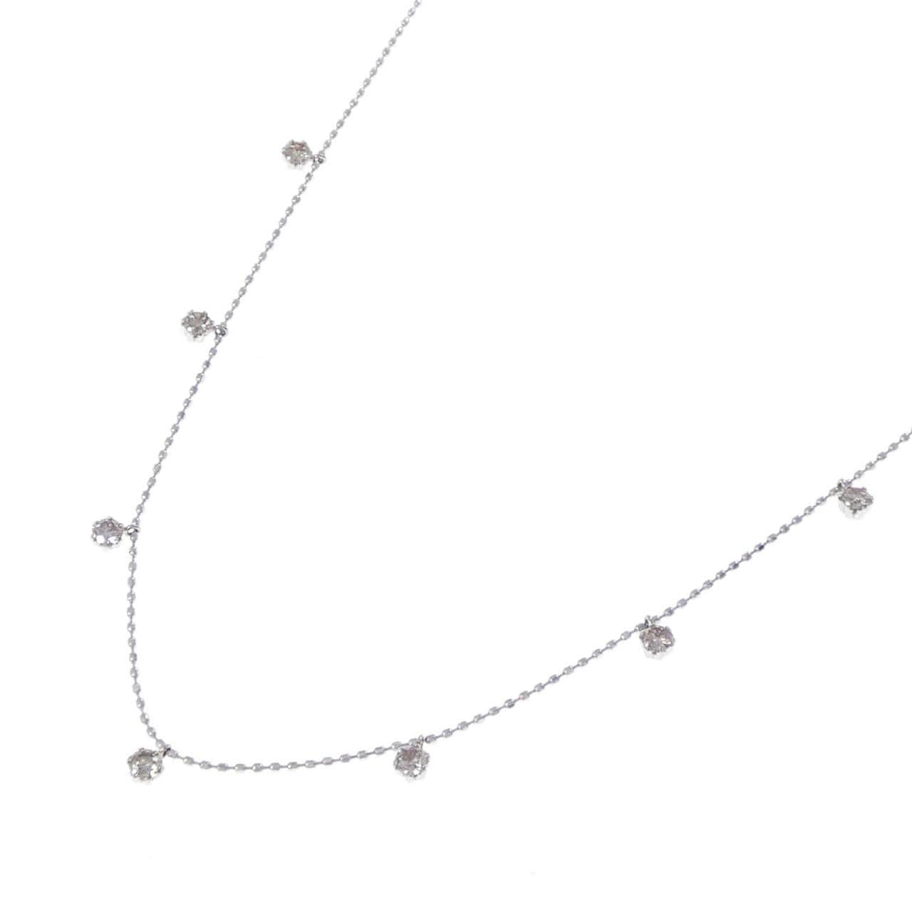 PT900/PT850 ダイヤモンド ネックレス 0.50CT