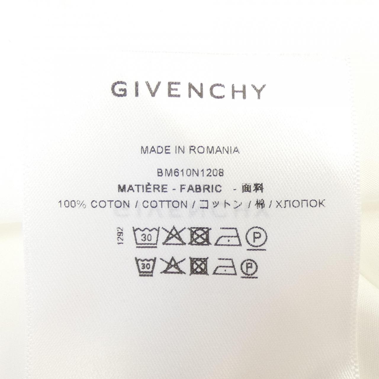 ジバンシー GIVENCHY BM610N1208 シャツ
