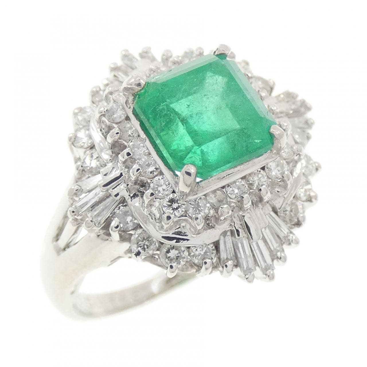PT900 エメラルド リング 1.43CT