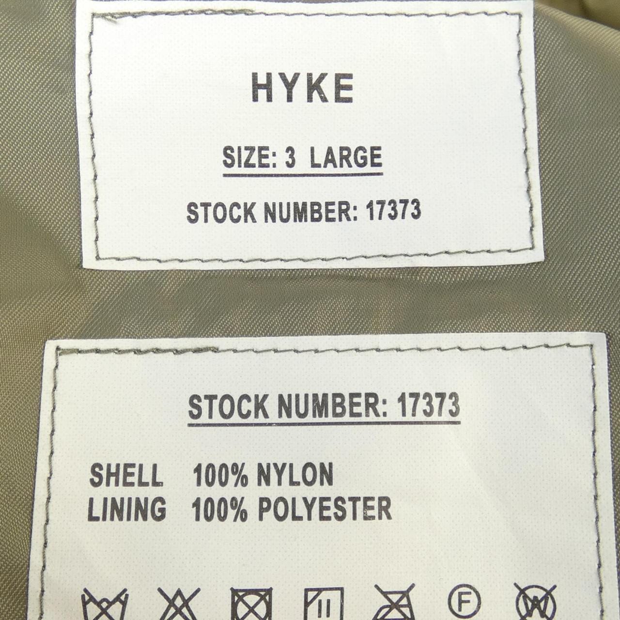 ハイク HYKE ブルゾン