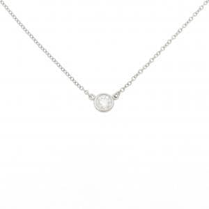 ティファニー バイザヤード ネックレス 0.18CT H VS2 3EXT