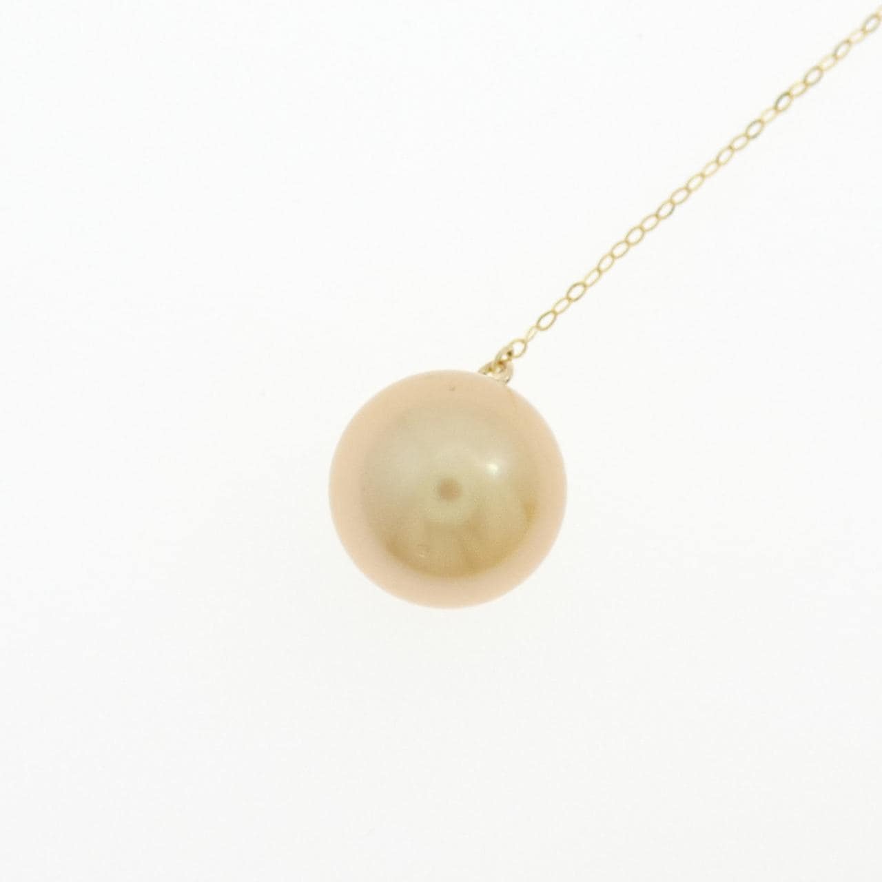 750YG 白蝶パール ネックレス 10mm