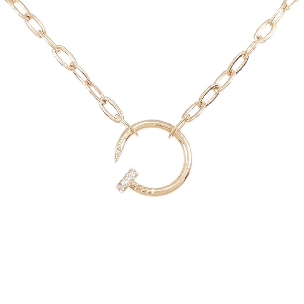 カルティエ ジュスト アン クル ネックレス