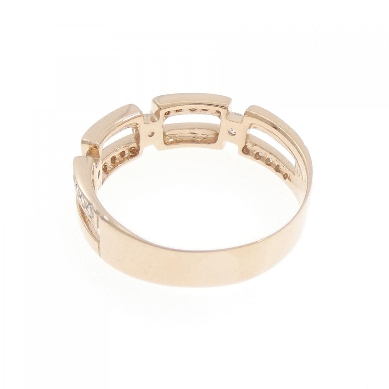 K18PG ダイヤモンド リング 0.30CT