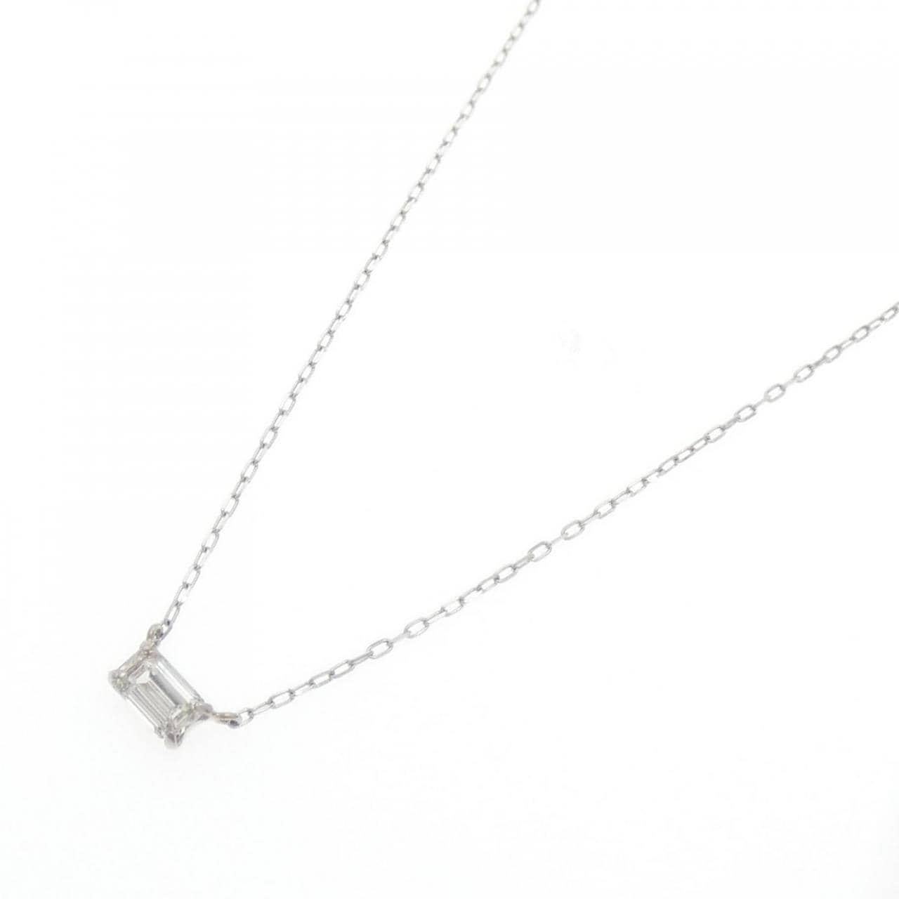 [BRAND NEW] PT Diamond Necklace 0.178CT