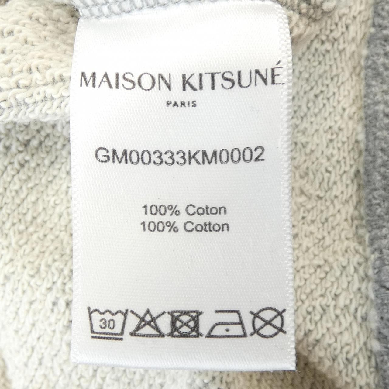 メゾンキツネ MAISON KITSUNE GM00333KM0002 スウェット