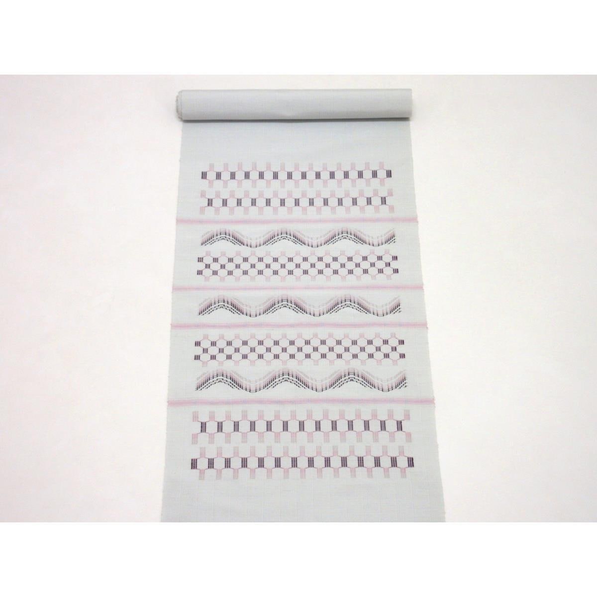 【未使用品】名古屋帯　南風原花織　未仕立品