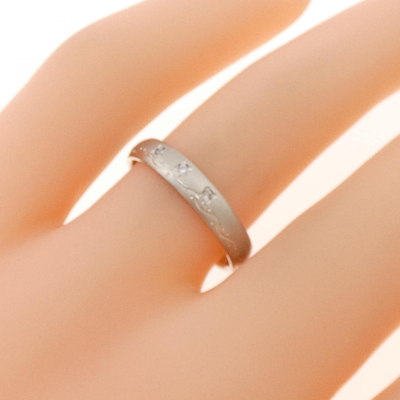 PT1000钻石戒指 0.02克拉