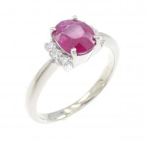 PT900 ルビー リング 1.2CT