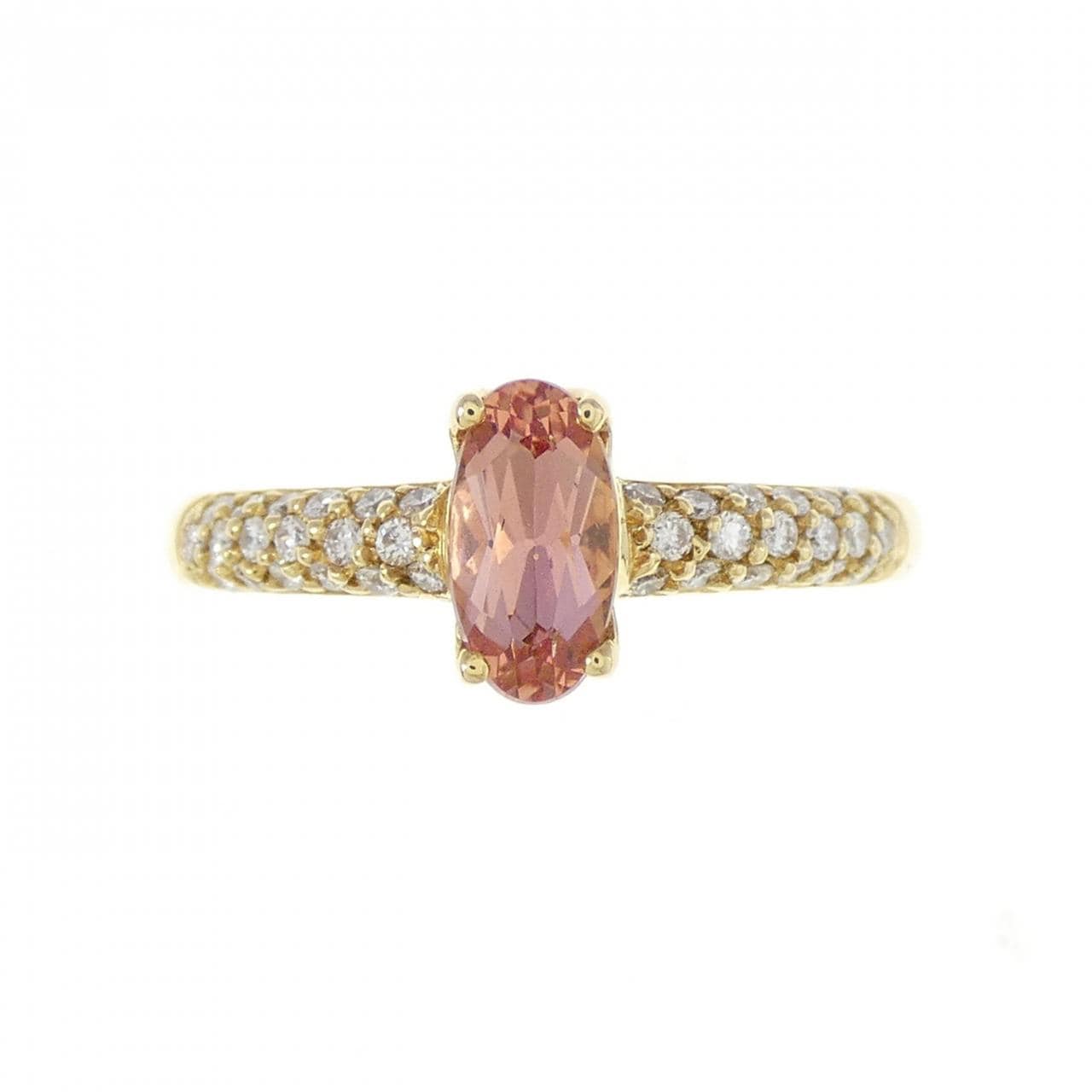 750YG Imperial Topaz Ring