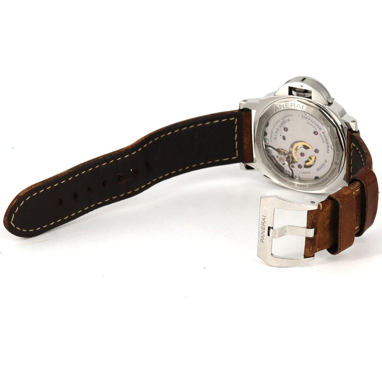 【ノーメンテナンス還元価格】パネライ ルミノールベース8DAYSアッチャイオ PAM00560 SS 手巻