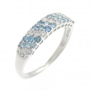 K18WG ダイヤモンド リング 0.50CT