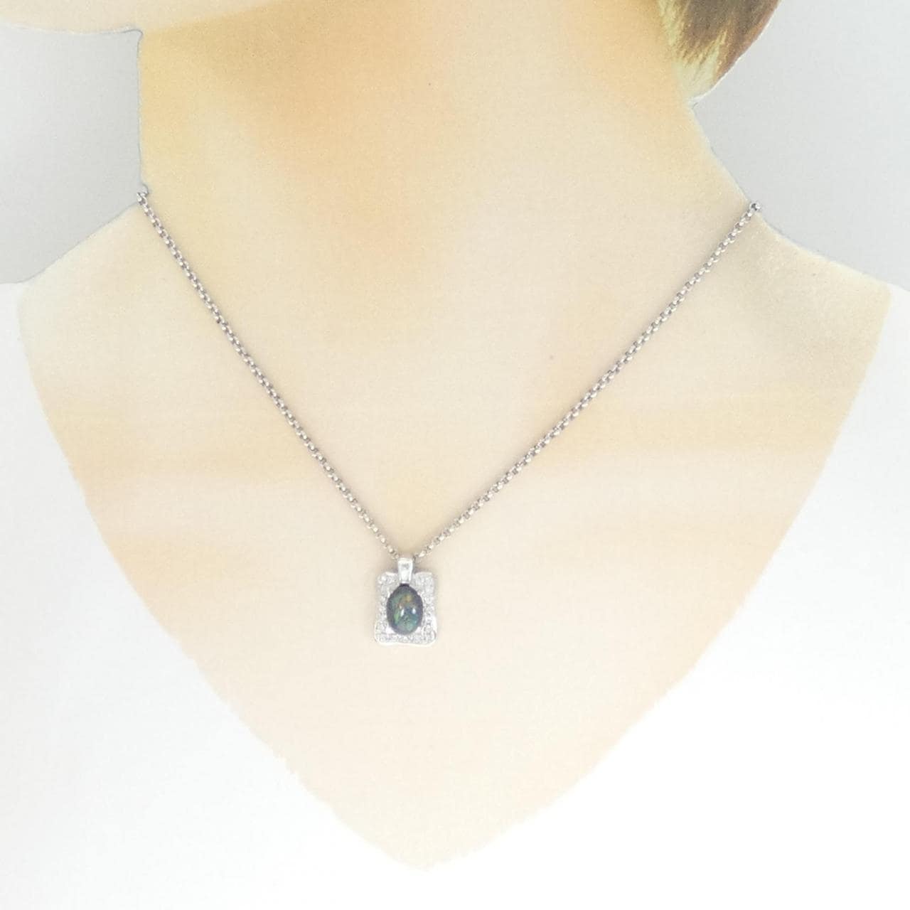 PT ブラックオパール ネックレス 1.37CT