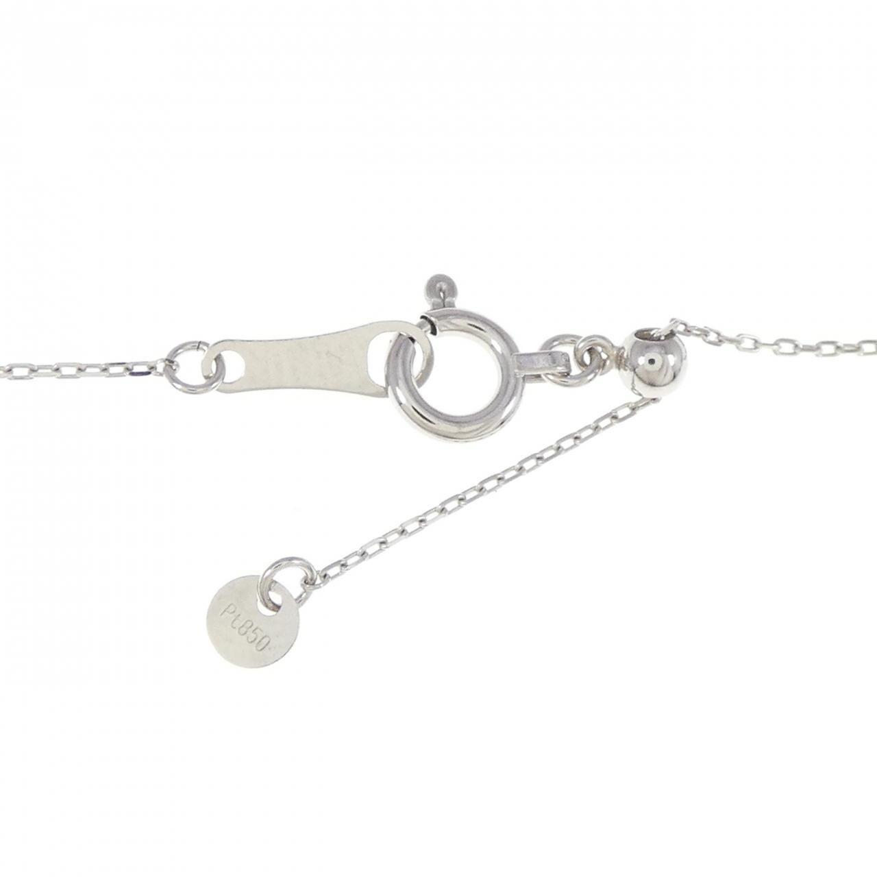 [再加工款] PT 蓝宝石项链 0.41CT