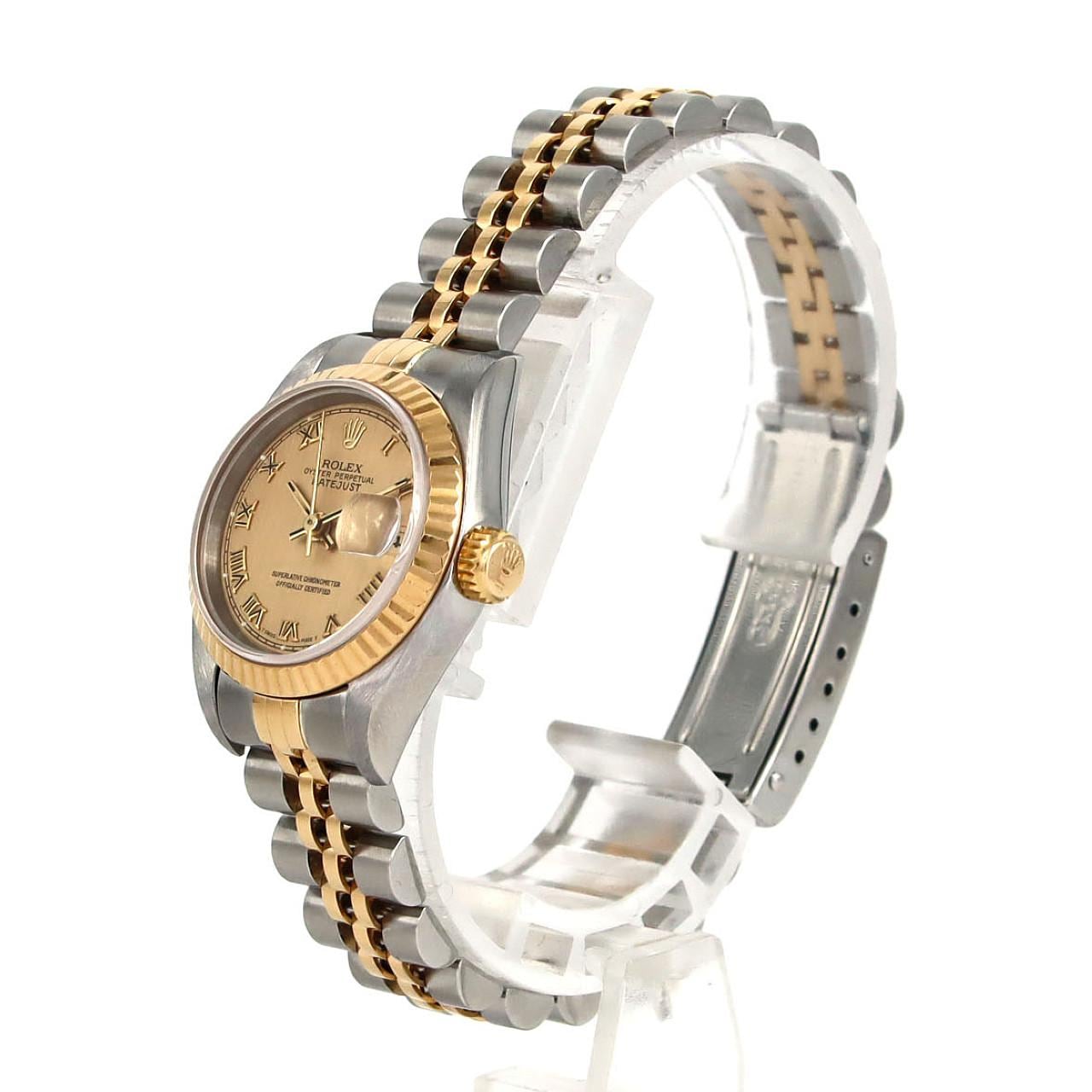 ロレックス デイトジャスト 69173 SSxYG 自動巻 S番