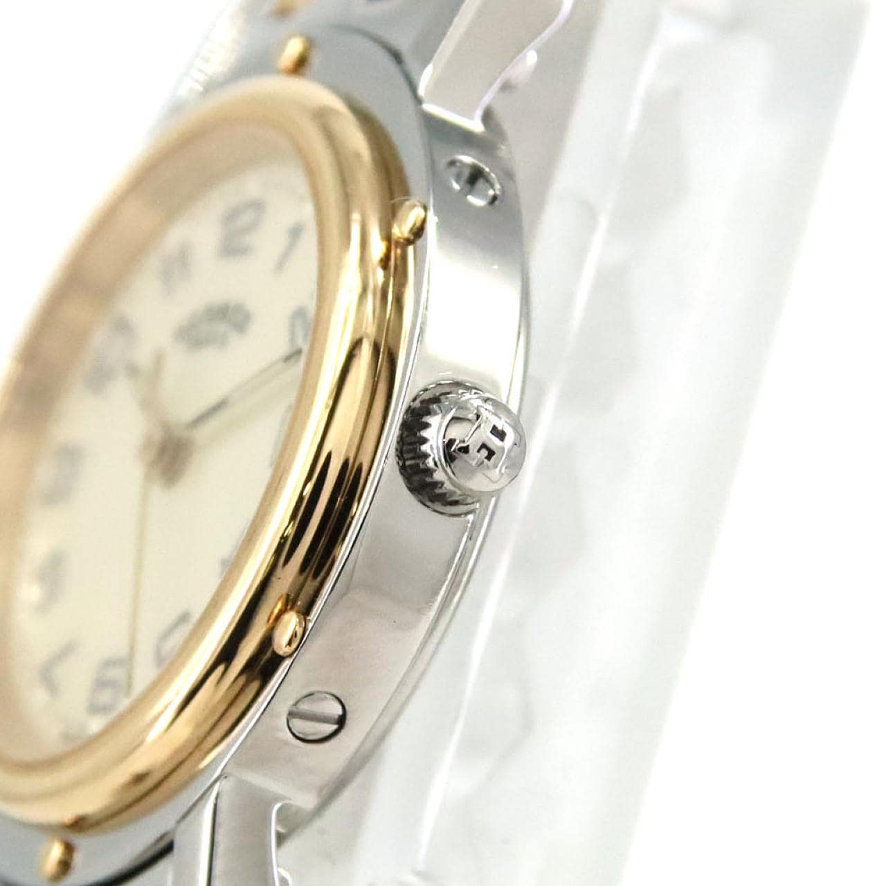 エルメス クリッパーナクレ コンビ CL4.220 SSxGP クォーツ