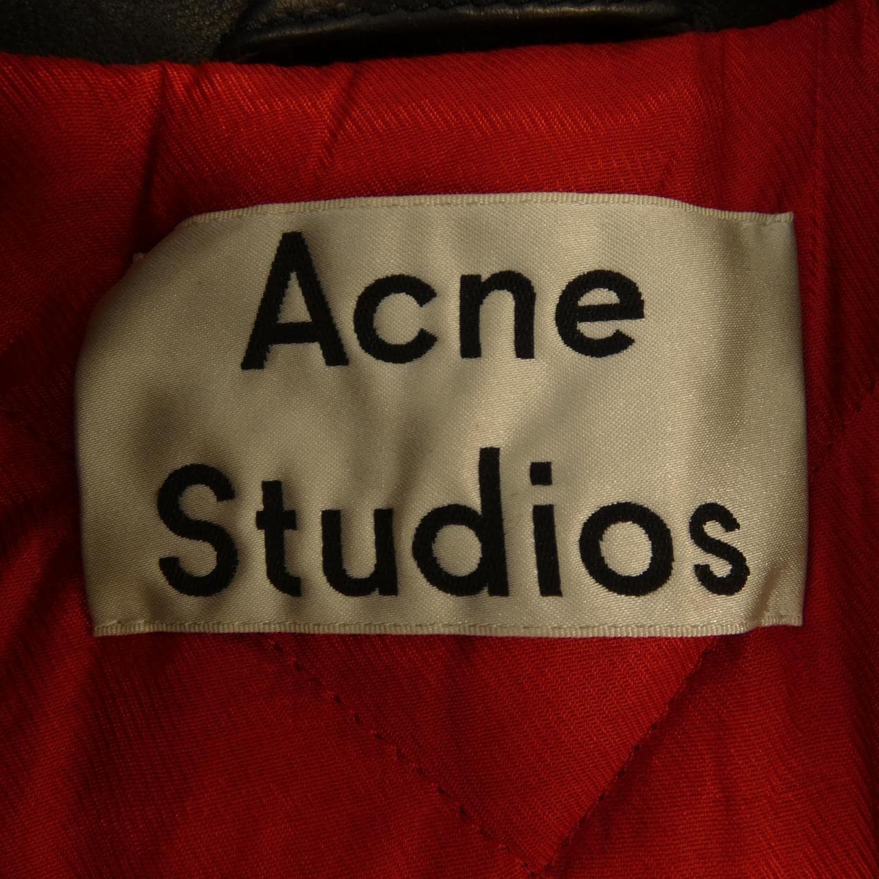 アクネストゥディオズ ACNE STUDIOS レザーライダースジャケット
