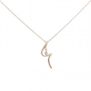 K18PG ダイヤモンド ネックレス 0.05CT