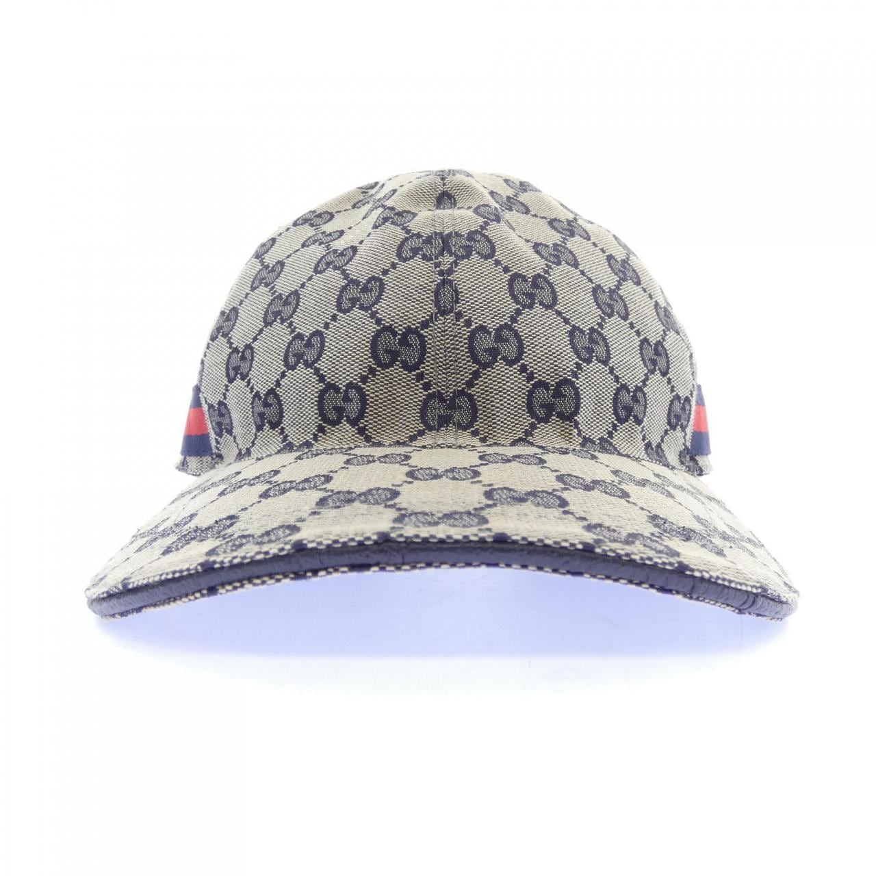 グッチ GUCCI ウェブストライプ付きオリジナルGGキャンバスベースボール 696845 4HAQQ キャップ