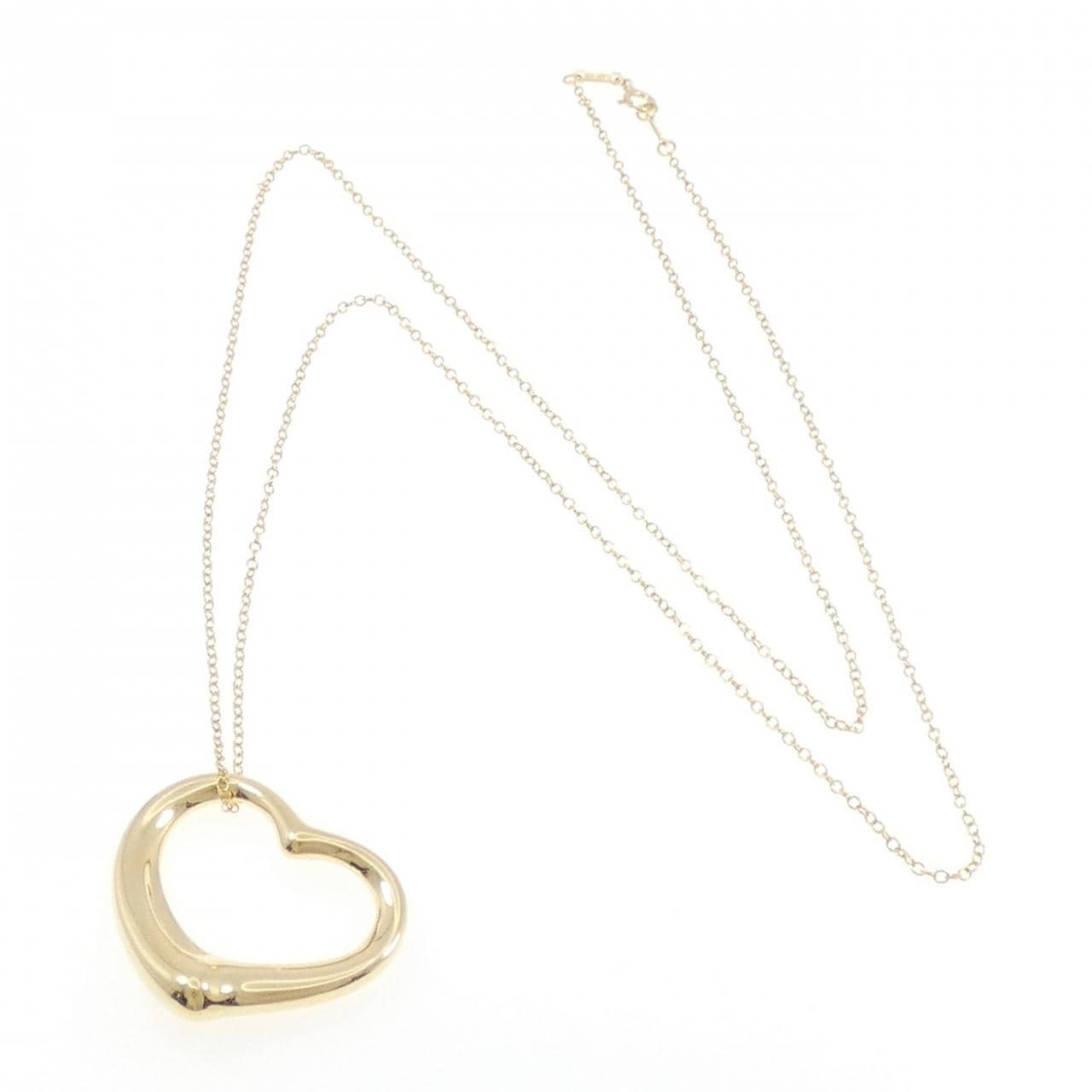 ティファニー オープンハート ネックレス