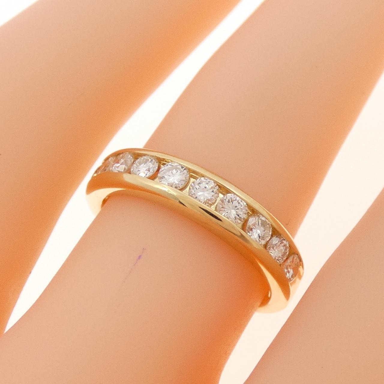 K18YG ダイヤモンド リング 0.42CT