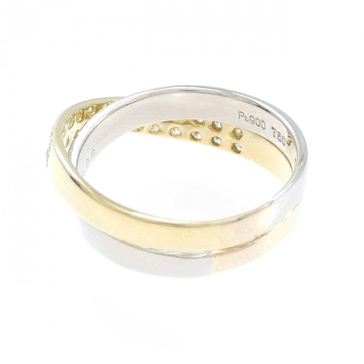 750/PT900 ダイヤモンド リング 0.26CT