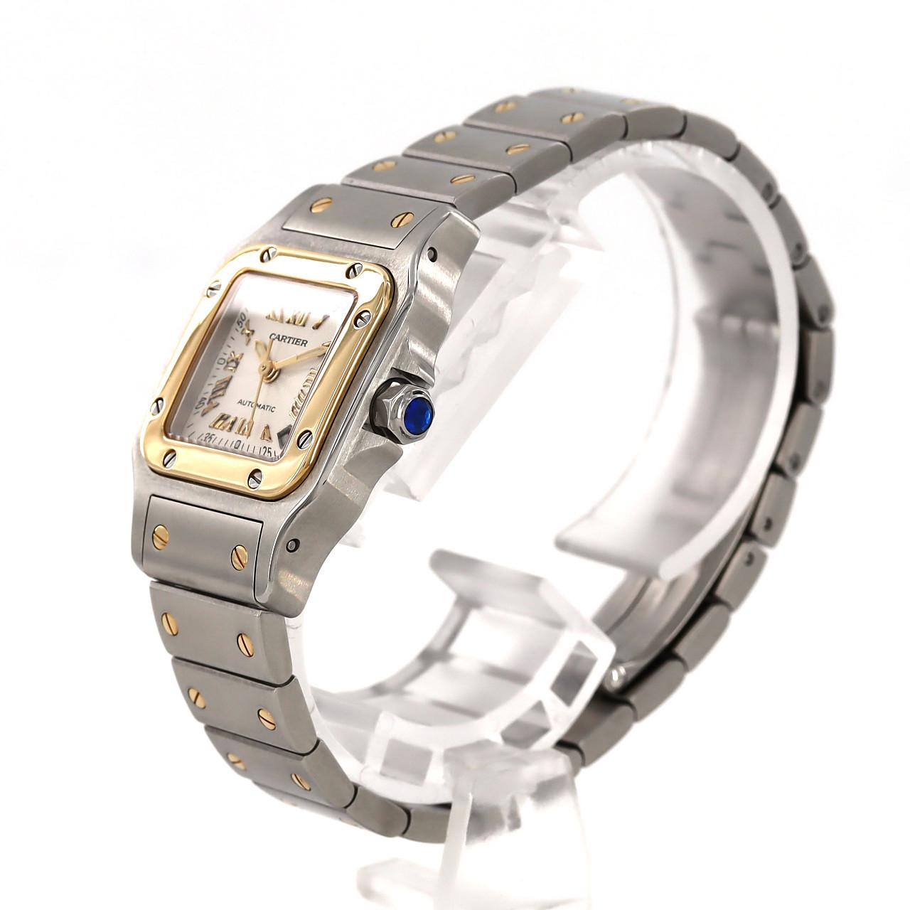 Cartier Santos Galbee SM Combi W20045C4 SSxYG自動上弦