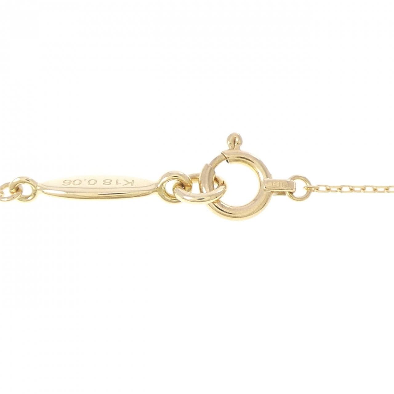 アーカー バタフライ ネックレス 0.06CT