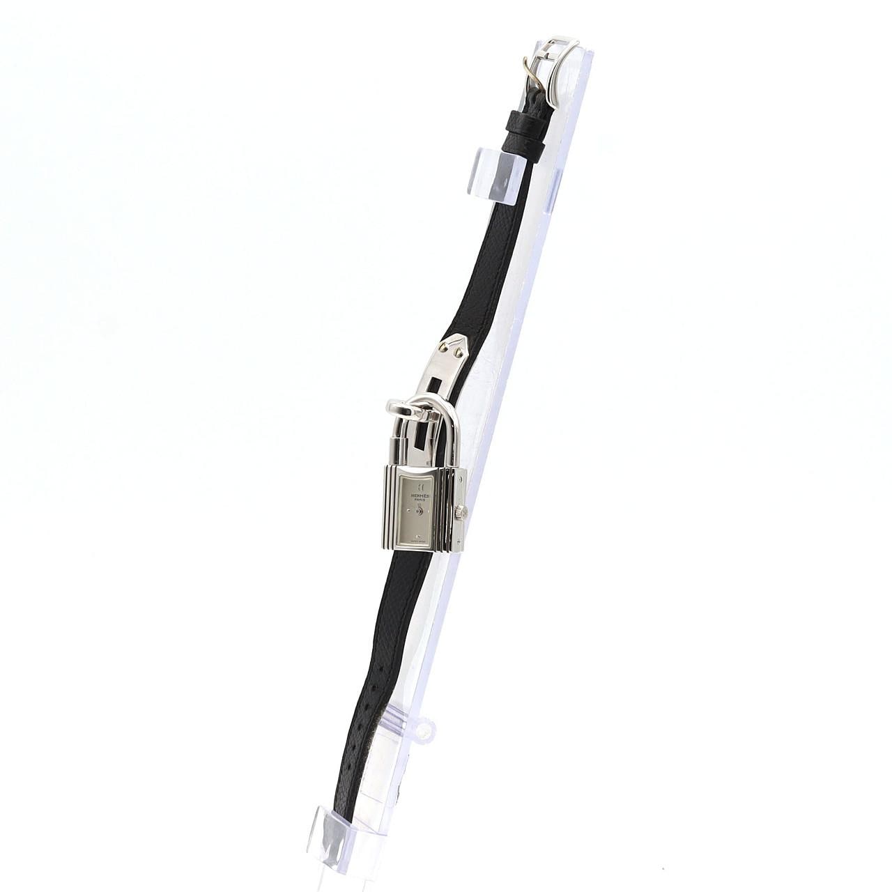 【ノーメンテナンス還元価格】エルメス ケリー KE1.250 シルバー クォーツ