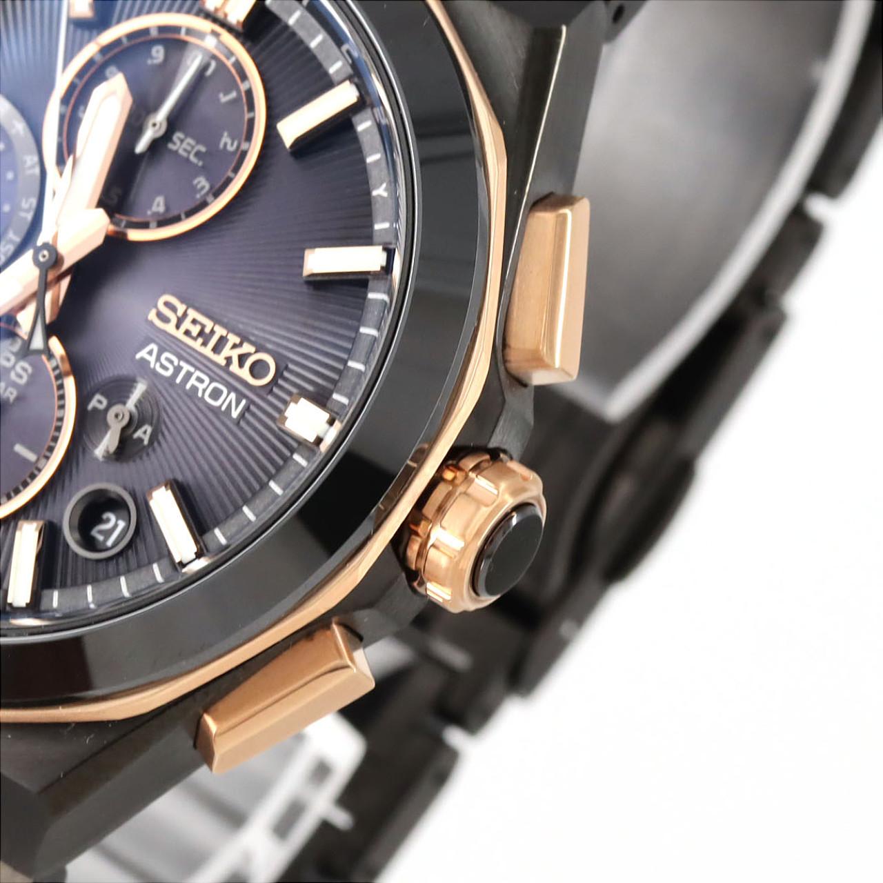 セイコー アストロン GPS 電波時計 LTD 5X83-0AD0-1/SBXC158 TI ソーラークォーツ