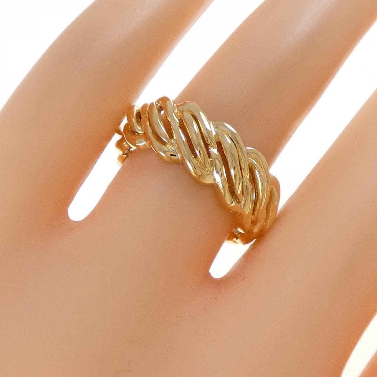 【新品】K18YG リング