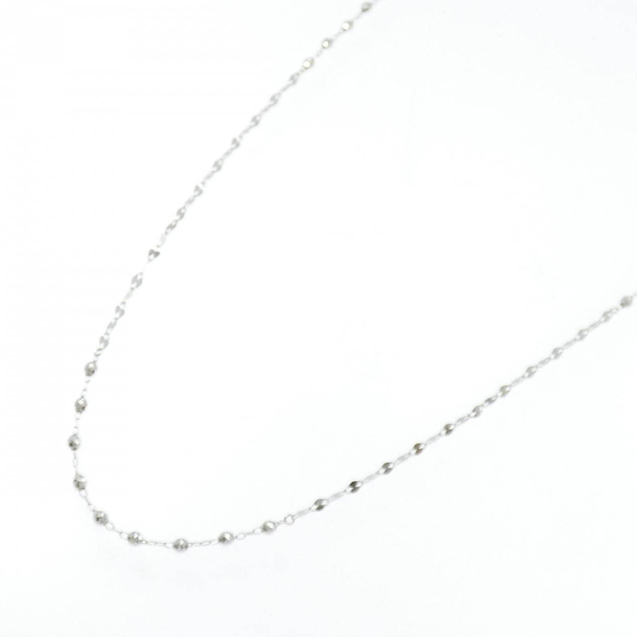 K18WG チェーン ネックレス