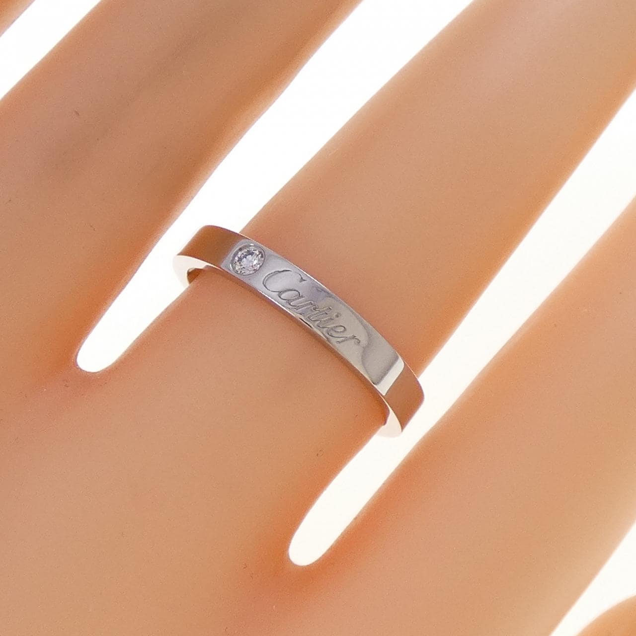 カルティエ ウェディング 1P リング