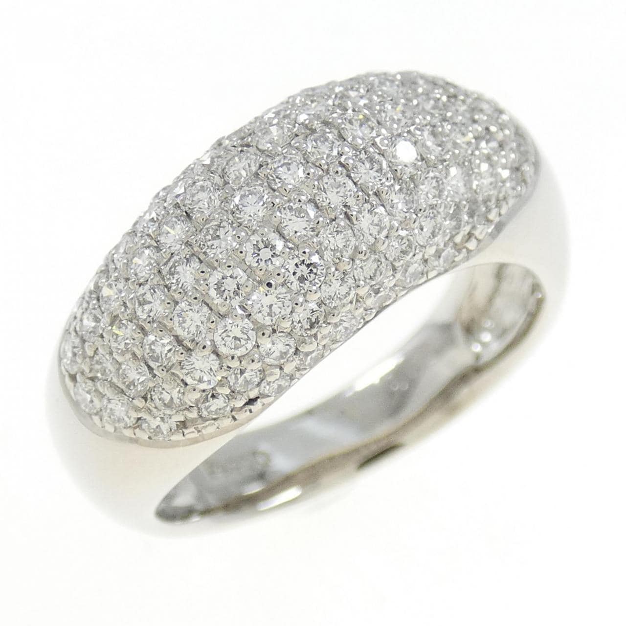 PT 密镶钻石戒指 1.00CT