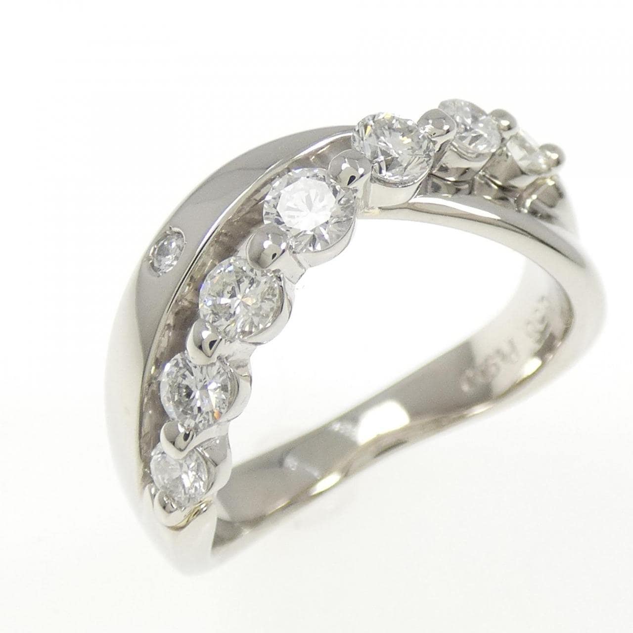 PT900 ダイヤモンド リング 0.58CT