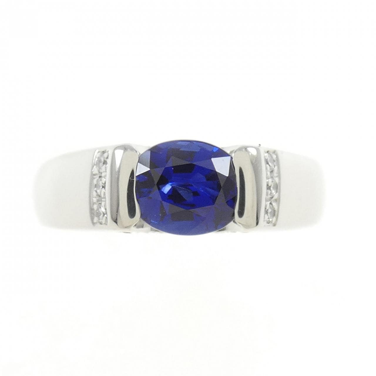 PT サファイヤ リング 1.01CT