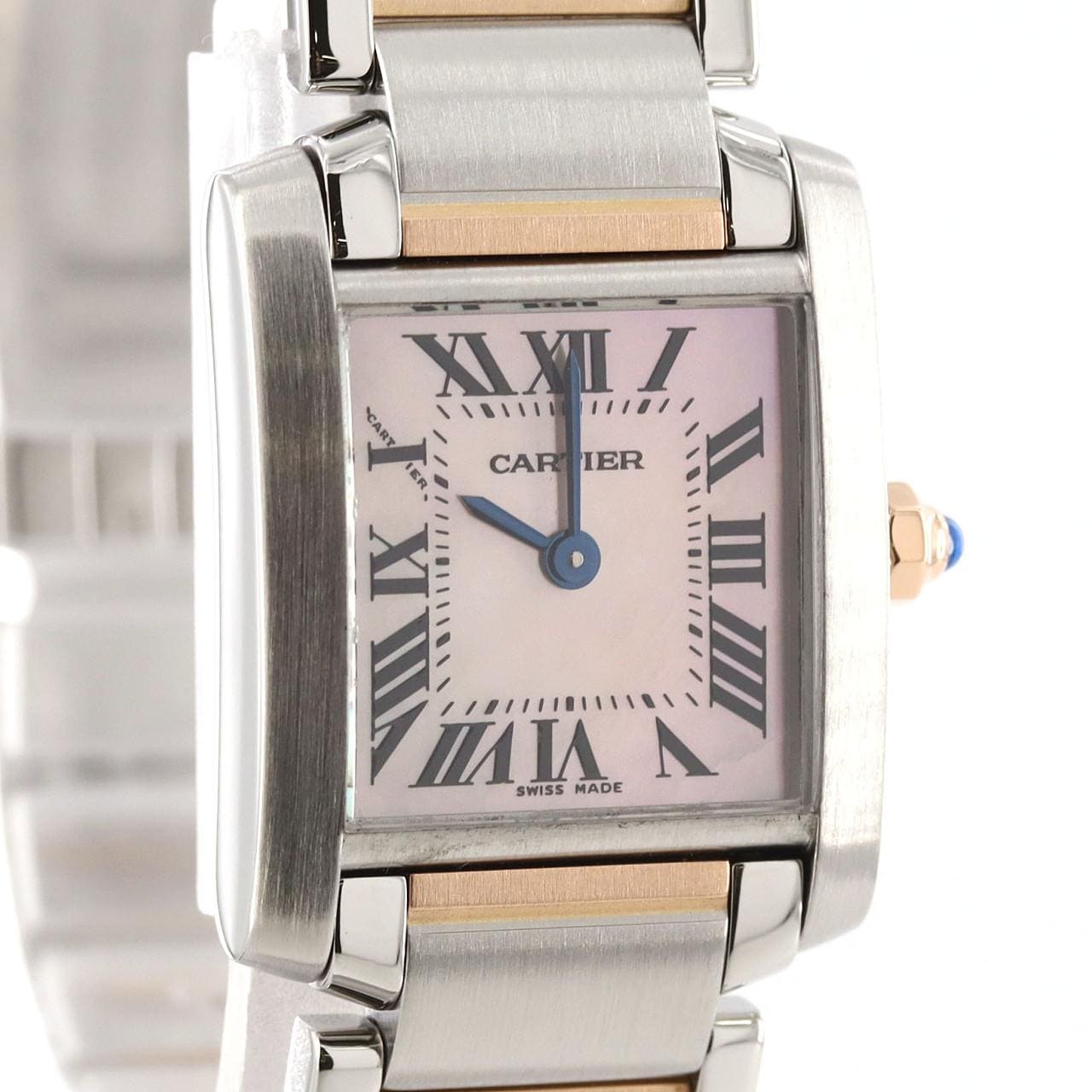 Cartier Tank Française SM PG Combi W51027Q4 SSxPG石英