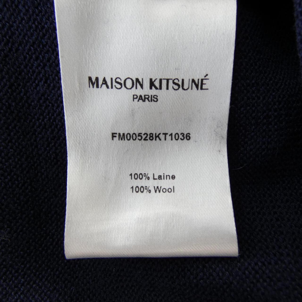 メゾンキツネ MAISON KITSUNE FM00528KT1036 ニット