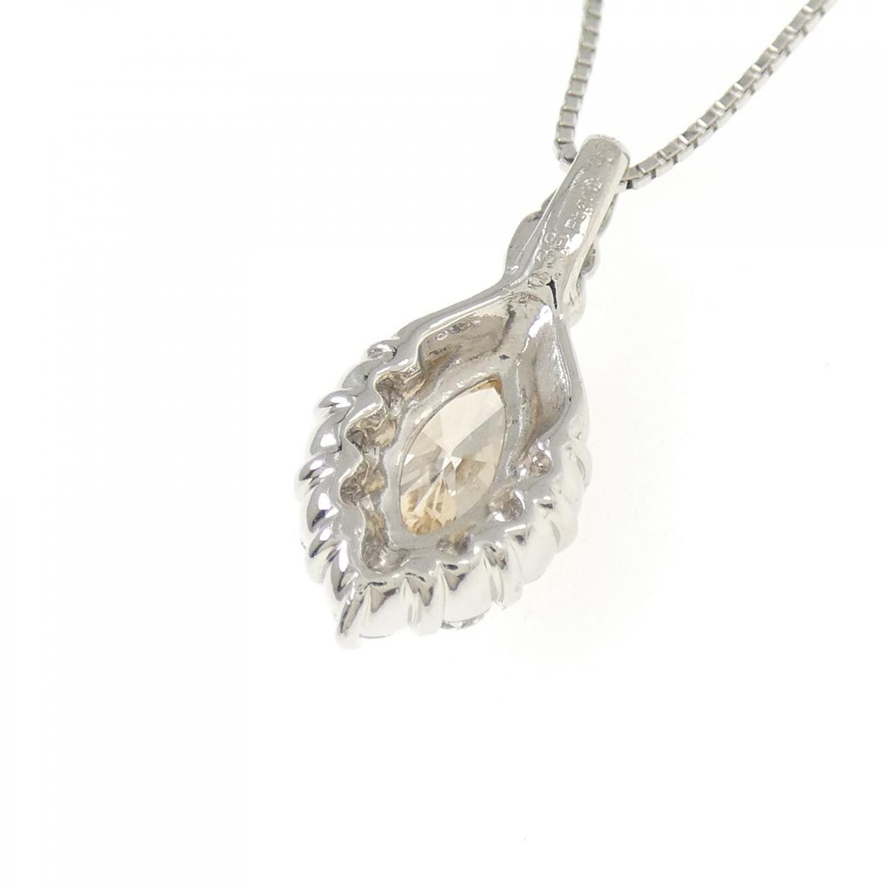 PT900/PT850 ダイヤモンド ネックレス 0.792CT