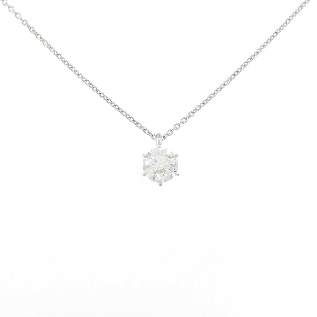 【リメイク】PT900/PT850 ダイヤモンド ネックレス 0.522CT F SI1 EXT